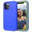Mobigear Wave iPhone 12 Pro Max Plastique rigide Coque arrière Antichoc - Bleu