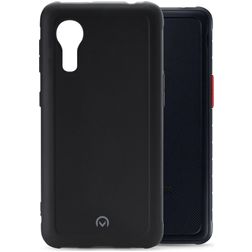Mobilize Rubber Gelly Coque Samsung Galaxy Xcover 5 Coque arrière en TPU Souple - Matt Black