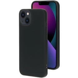 Mobiparts Coque iPhone 13 Coque arrière en Silicone - Noir