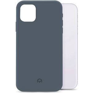 Mobilize Rubber Gelly Coque iPhone 11 Coque arrière en TPU Souple - Matt Blue