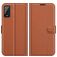 Mobigear Classic Housse Wiko Power U20 Etui Porte-Monnaie - Marron