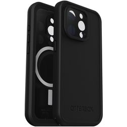 OtterBox Fre Coque iPhone 15 Pro MagSafe Coque arrière Rigide Anti-Chocs - Noir