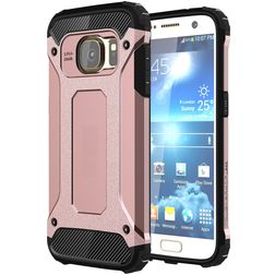 Mobigear Outdoor Samsung Galaxy S7 Plastique rigide Coque arrière Antichoc - Rose doré