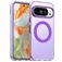 Mobigear Shockproof Coque Google Pixel 10 MagSafe Coque arrière Rigide - Violet