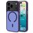 Mobiparts Hardcover iPhone 17 Pro MagSafe Plastique rigide Coque arrière - Satin Purple