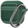 Mobigear Carbon Coque Apple AirPods 3 Coque en Silicone Souple - Vert