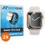 Mobigear Apple Watch - 41 mm Hydrogel TPU Protection d'écran - Compatible Coque (Lot de 2)