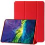 Mobigear Tri-Fold Gel Coque iPad 10 (2022) Etui en TPU,Similicuir - Rouge