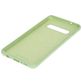 Mobiparts Coque Samsung Galaxy S10 Coque arrière en Silicone - Pistache Green