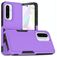 Mobigear Heavy Armor Coque Samsung Galaxy A56 Coque arrière Rigide Anti-Chocs - Violet