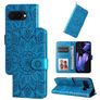 Mobigear Sunflower Google Pixel 9a Étui Portefeuille - Bleu