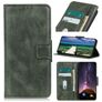 Mobigear Classy Housse Samsung Galaxy S22 Ultra Etui Porte-Monnaie - Vert
