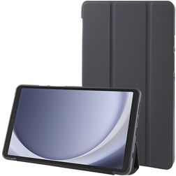 Mobigear Tri-Fold Gel Coque Samsung Galaxy Tab A9 (2023) Etui en TPU,Similicuir - Noir