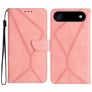 Mobigear Stitch Housse iPhone Air Etui Porte-Monnaie - Rose
