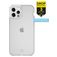 ITSkins HybridFrost Coque Transparente iPhone 12 Pro Max Coque arrière Rigide Anti-Chocs - Transparent