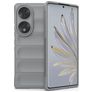 Mobigear Bumpy Coque HONOR 70 Coque arrière en TPU Souple - Gris