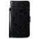 Mobigear Mandala Housse Motorola Moto E6s (2020) Etui Porte-Monnaie - Noir