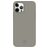 Valenta Snap Luxe Coque iPhone 12 Pro Coque arrière en Cuir Véritable - Gris