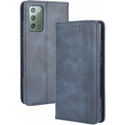 Mobigear Sensation Housse Samsung Galaxy S20 FE Etui Porte-Monnaie - Bleu