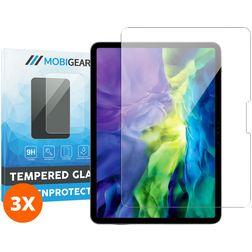 Mobigear iPad Pro 11 Pouces (2024) Verre trempé Protection d'écran - Compatible Coque (Lot de 3)