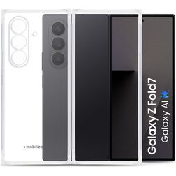 Mobilize Gelly Coque Transparente Samsung Galaxy Z Fold 8 Coque arrière en TPU Souple - Transparent