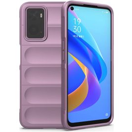 Mobigear Bumpy Coque Realme 9i Coque arrière en TPU Souple - Violet Mobigear Bumpy Coque Realme 9i Coque arrière en TPU Souple - Violet