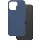 CARE by PanzerGlass Fashionable Coque iPhone 16 Pro Max MagSafe Coque arrière en Silicone - Bleu