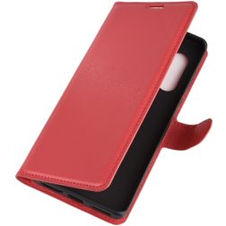 Mobigear Classic Housse Motorola Edge Plus Etui Porte-Monnaie - Rouge
