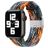 Mobigear Braided Bracelet Nylon pour Apple Watch Fermeture à pince - 49/46/45/44 mm - Digital Camouflage