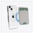 Valenta Card Wallet Stand - Porte Cartes en - 3 Cartes - Compatible MagSafe - Creme