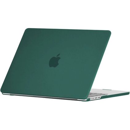 Mobigear Matte MacBook Air 13 Pouces (2022-2026) Coque - Vert - Model A2681 / A3113 / A3240 / A3449