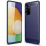 Mobigear Brushed Slim Coque Samsung Galaxy A82 5G Coque arrière en TPU Souple - Bleu