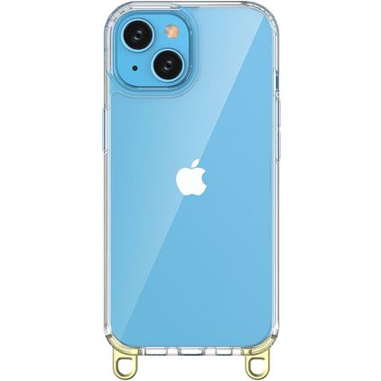 Mobigear Bungy iPhone 15 Plastique rigide Coque arrière - Or