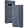 Mobigear Sensation Housse Samsung Galaxy S10 5G Etui Porte-Monnaie - Bleu
