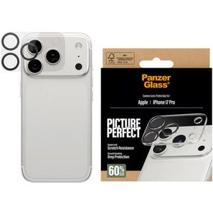 PanzerGlass Picture Perfect iPhone 17 Pro Verre trempé Protection Objectif Caméra