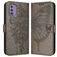 Mobigear Butterfly Nokia G42 Étui Portefeuille - Gris