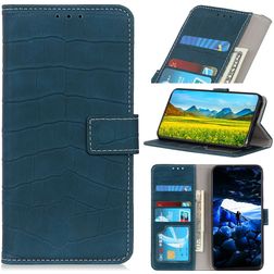 Mobigear Croco Housse Samsung Galaxy M33 Etui Porte-Monnaie - Vert