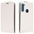 Mobigear Motorola One Fusion Plus Étui à rabat - Blanc