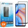 Mobigear Premium OPPO Reno 4 5G Verre trempé Protection d'écran - Compatible Coque - Noir (Lot de 3)