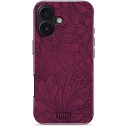 MIO Coque iPhone 17 MagSafe Coque arrière Rigide - Berry Blooms