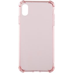 Mobigear Cushion Coque iPhone XR Coque arrière en TPU Souple Anti-Chocs - Rose