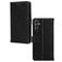 Mobilize Wallet Housse Samsung Galaxy A34 Etui en Cuir Véritable Porte-Monnaie - Noir