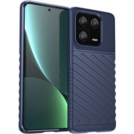 Mobigear Groove Coque Xiaomi 13 Pro Coque arrière en TPU Souple - Bleu