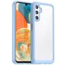 Mobigear Crystal Coque Samsung Galaxy A54 Coque arrière Rigide - Transparent / Bleu