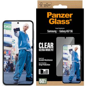 PanzerGlass Ultra-Wide Fit Samsung Galaxy A57 Verre trempé Protection d'écran - Compatible Coque