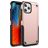 Mobigear Slim Armor Coque iPhone 12 Pro Max Coque arrière Rigide Anti-Chocs - Rose doré