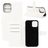 Mobigear Classic Housse iPhone 12 Etui Porte-Monnaie - Blanc