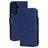 Mobiparts Wallet Samsung Galaxy A37 Cuir véritable Étui Portefeuille - Bleu