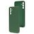 Mobiparts Coque Samsung Galaxy A14 Coque arrière en Silicone - Forest Green