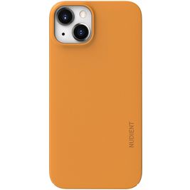 Nudient Thin Precise Coque iPhone 13 Coque arrière Rigide - Saffron Yellow